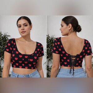 Lazy Oaf crop top size S